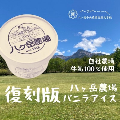 八ヶ岳農場 復刻版バニラアイス 8個