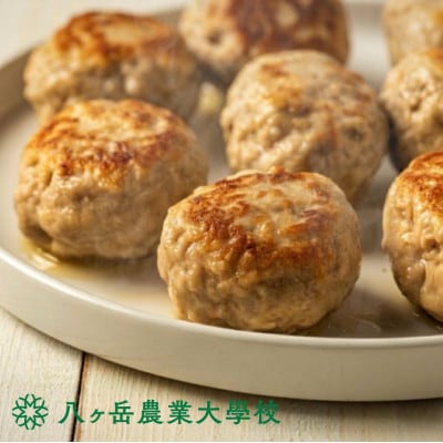 天然由来の飼料にこだわった濃厚なコク。農大生が愛情込めて育てた平飼い親鳥の鶏つくね【1.5kg】