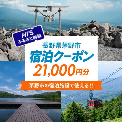 HISふるさと納税宿泊予約専用クーポン(長野県茅野市)21,000円分