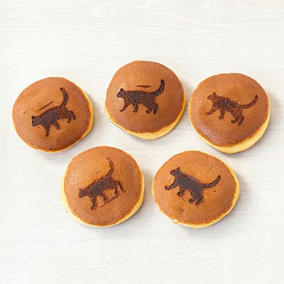 しっかり焼き上げた香ばしいどら焼　 5個