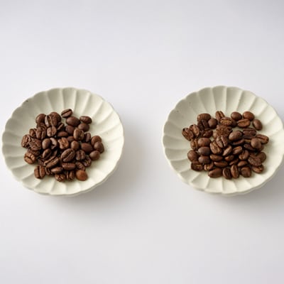 【保存缶付】白のブレンド&緑のブレンド(豆)