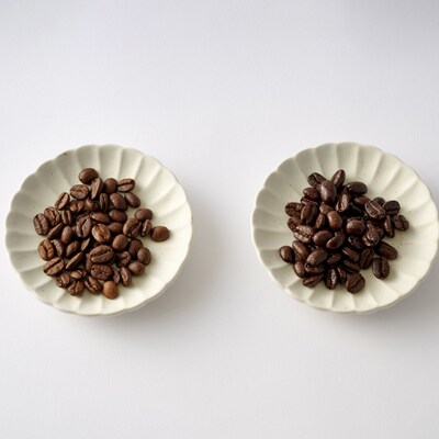 【保存缶付】白のブレンド&赤のブレンド(豆)