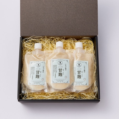 《3袋入り》甘麹　便利なチューブパウチ　保存料・着色料無添加