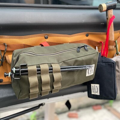 アルバートン社の米軍帆布で作ったツールボックス　ネイビー