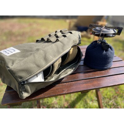 アルバートン社の米軍帆布で作ったツールボックス　ネイビー