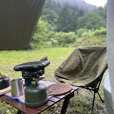 ALBERTON社の米軍帆布ARMY DUCKのチェアカバーS　カーキードラブ
