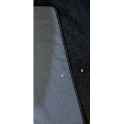 alberton社赤外線を吸収して発熱するsliva knitわんにゃんブランケット カーボン