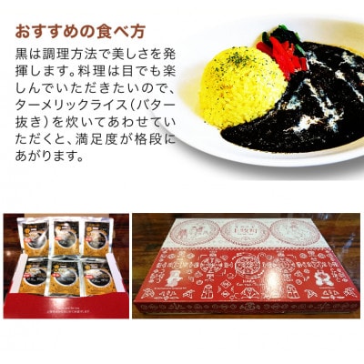 片岡の里春ちゃんの黒カレー　中辛満足セット