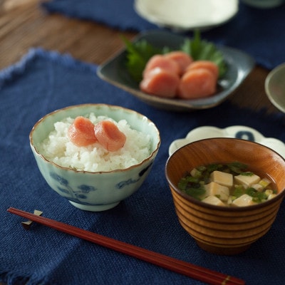 無着色たらこと明太子(詰合)500g樽化粧箱