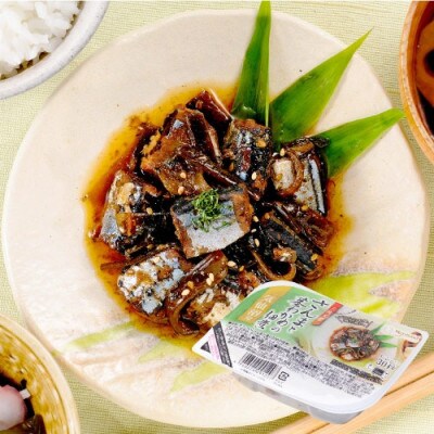 三陸食堂さんまと茎わかめの佃煮　100g×12パック
