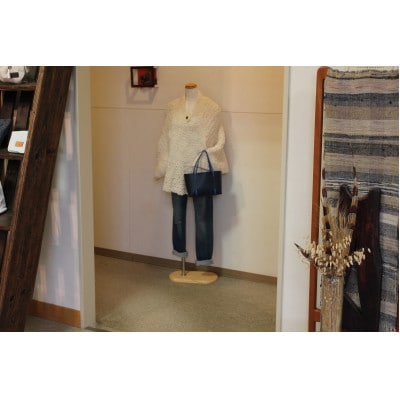 牛革日本製】宮城県川崎町工場直販 ミニトートバッグ(紺) | お礼品詳細