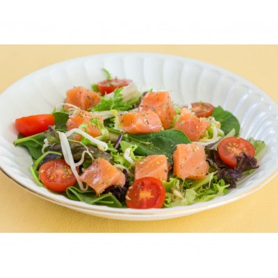 訳ありお刺身とろサーモン約200g×5袋&ひとめぼれ米2合のセット