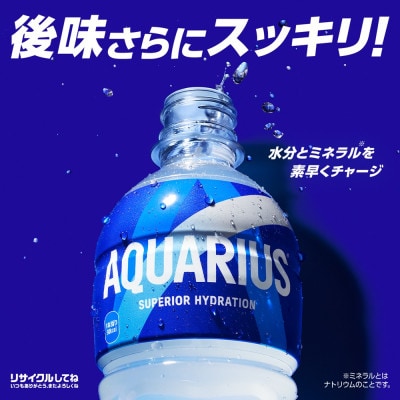 コカ・コーラ社のアクエリアス 500mlペット×24本