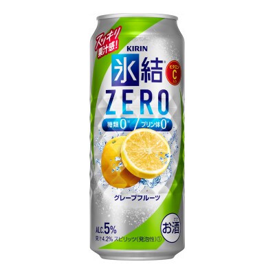 キリンの氷結ZEROグレープフルーツ【仙台工場産】500ml缶×24本(お酒)