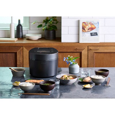 銘柄炊き IHジャー炊飯器 5.5合RC-IL50-Bブラック