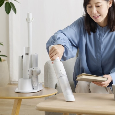 掃除機充電式ハンディクリーナー マルチツールセット HCD-22M-W  ホワイト アイリスオーヤマ