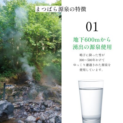 【ミネラルウォーター】伊達な温泉水　500ml　48本入