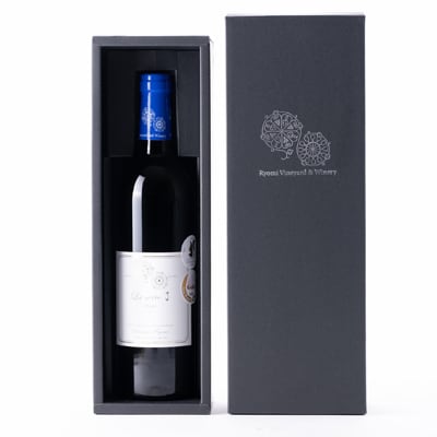 自社葡萄を使用した赤ワイン メルロー 750ml×1本