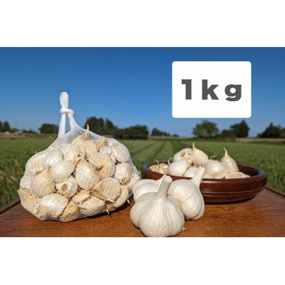 【特選にんにく】ワイナリーが作るにんにく◆了美ホワイト六片種◆使いやすいバラ 1kg
