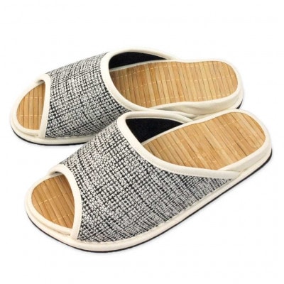 スリッパ D型セノーテデコラ極 Lサイズ ホワイト