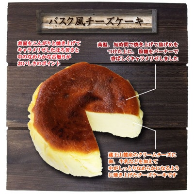 【さとふる限定】2個セット「フロム蔵王」バスク風チーズケーキ&ザッハトルテの特別セット