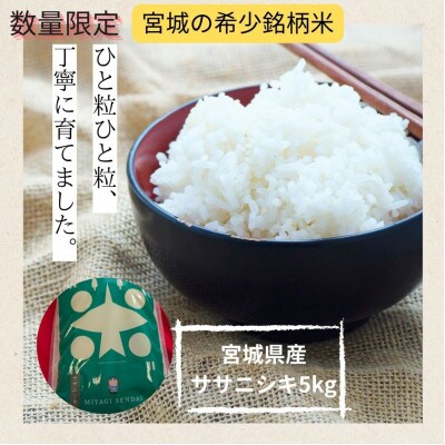 【令和8年産】宮城県産　ササニシキ 5kg