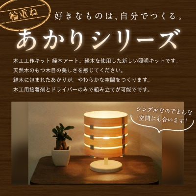 木工工作キット「輪重ね」 加賀谷木材 | 北海道津別町
