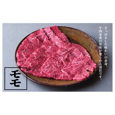 つべつ和牛 モモ焼肉 日山の焼肉だれ付き 600g