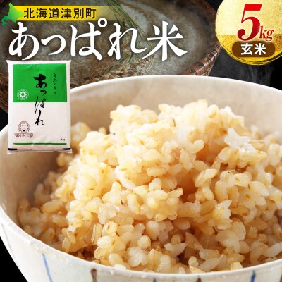 【令和8年産・先行受付】北海道産 津別町あっぱれ米(玄米) 5kg