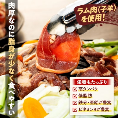 ジンギスカン 550g(つけダレ付) (有)柳瀬食品店 | 北海道津別町