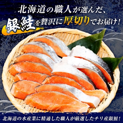塩銀鮭(甘口) 900g(10~12切れ) | 北海道津別町