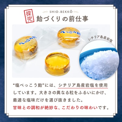 ロマンス製菓 塩べっこう飴 10袋 | 北海道津別町