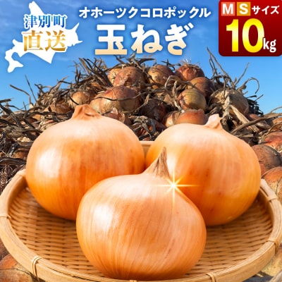 R8年産 玉ねぎ (M玉・S玉混合) 10kg オホーツクコロポックル | 北海道津別町