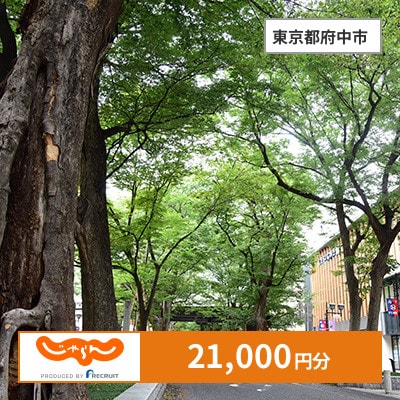 【じゃらんふるさと納税クーポン】 東京都府中市でつかえる21,000円 クーポン