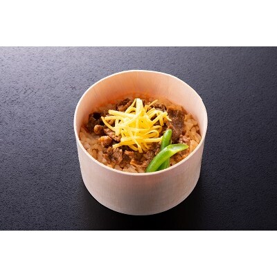 なんぶ農援の青森わっぱ飯「青森倉石牛と青森なんぶ達者米」(4食)