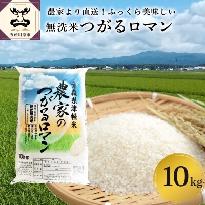 無洗米 10kg 青森県産 つがるロマン (精米) | ふるさと納税のお礼品