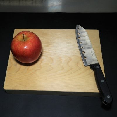 青森ひば まな板 横27cm縦21cm厚さ3.3cm 青森ヒバ素材 天然木 一枚板 無垢材