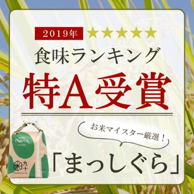 【定期便 隔月3回】まっしぐら 5kg(精米)定期便3回 5kg×3回