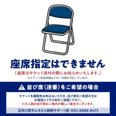 【8月5日】五所川原立佞武多 有料観覧席 1席 / たちねぷた ねぶた チケット 青森