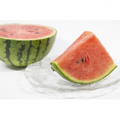 【先行受付】 小玉スイカ 姫甘泉 2玉 【7月下旬以降順次発送】 青森県 五所川原市 すいか 西瓜