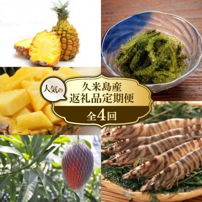 【発送月固定定期便】2026年発送の久米島産ふるさと納税で人気の返礼品全4回