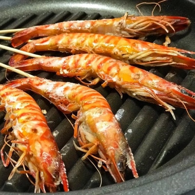 久米島から活きたまま発送!　活き車海老3kg(300g×10セット)