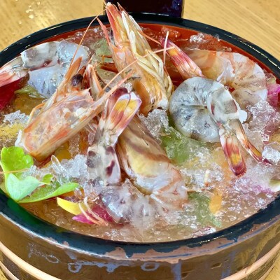 久米島から活きたまま発送!　活き車海老3kg(300g×10セット)