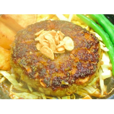 国産黒毛和牛ハンバーグ専門店 ヒッコリー/HICKORY ガーリックハンバーグセット 6個入り