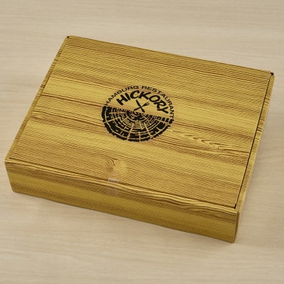 国産黒毛和牛ハンバーグ専門店 ヒッコリー/HICKORY ガーリックハンバーグセット 6個入り