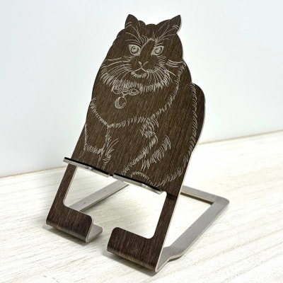 ネコ卓上スマホスタンド　CSS-04