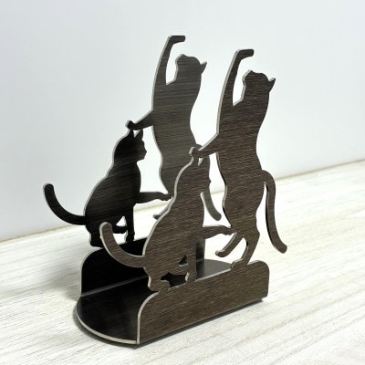 ネコ卓上スマホスタンド　CSS-02