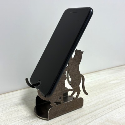 ネコ卓上スマホスタンド　CSS-02