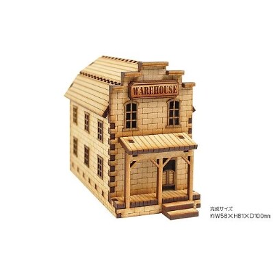 MDF製組み立てキット【Cセット】ウエスタンシリーズ3