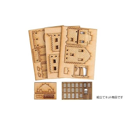 MDF製組み立てキット【Cセット】ウエスタンシリーズ3